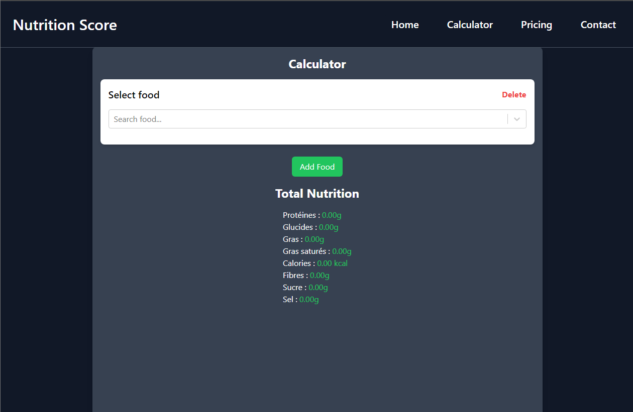 NutritionScore Image